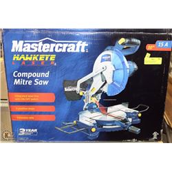 MASTERCRAFT HAWKEYE COMPOUND MITER SAW