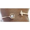 Image 3 : 27) STERLING SILVER ROSE GOLD CZ BRACELET