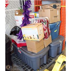 PALLET OF CHRISTMAS, ORNAMENTS, DECOR AND MORE