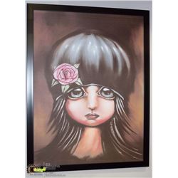 FRAMED ANGELINA WRONA PRINT "ANIKA".