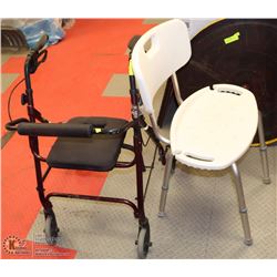 WALKER WORK-SENIORS WALKER AND ADJUSTABLE