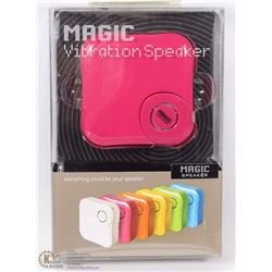 MAGIC VIBRATION SPEAKER - PINK - MAKE ANYTHING A