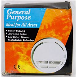 GENERAL PURPOSE SMOKE ALARM- BATTERY INCLUDED