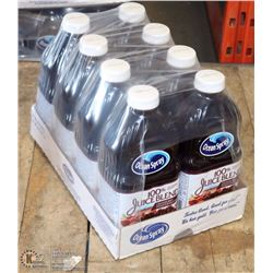 CASE OF 8 CRANBERRY POMEGRANITE 100% JUICE