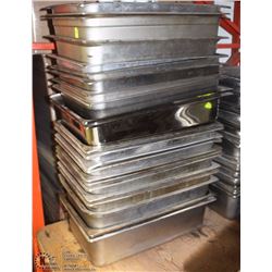 LOT OF 25 VARIOUS SIZE METAL INSERTS