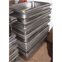 LOT OF 25 VARIOUS SIZE METAL INSERTS