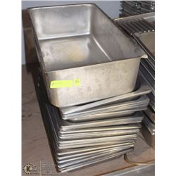 LOT OF 25 VARIOUS SIZE METAL INSERTS