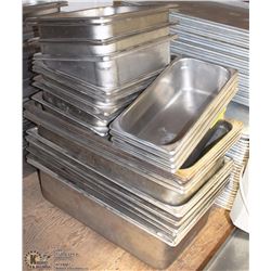 LOT OF APPROX. 25 VARIOUS SIZE METAL INSERTS