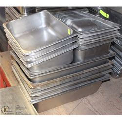 LOT OF APPROX. 25 VARIOUS SIZE METAL INSERTS