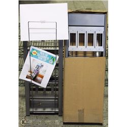 LOT OF 2 NEW LIPTON TEA DISPLAY RACKS