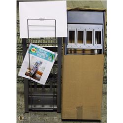 LOT OF 2 NEW LIPTON TEA DISPLAY RACKS