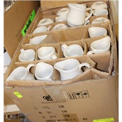 LOT OF APPROX 48-6OZ. COFFEE CREAMERS