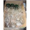 Image 1 : BOX OF MISC GLASSWARE INCL MARGARITA GLASSES