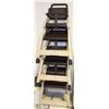 Image 1 : LOT OF 3 RUBBERMAID HIGH CHAIRS WITH WHEELS