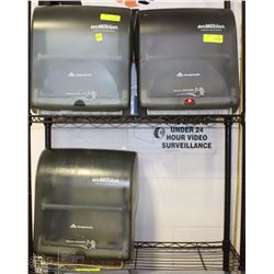 LOT OF 3 GP ENMOTION AUTOMATED TOUCHLESS DISPENSER
