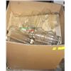 Image 1 : LARGE BOX OF ASSORTED DRINKING GLASSES