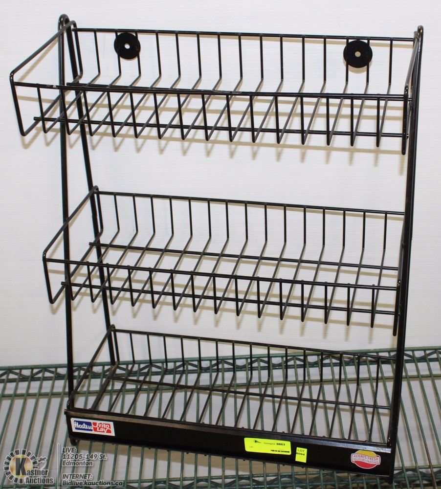 SMALL MOUNTABLE BLACK CHIP DISPLAY RACK