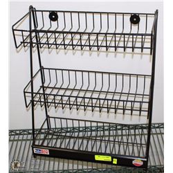 SMALL MOUNTABLE BLACK CHIP DISPLAY RACK