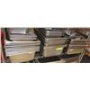 Image 1 : SHELF OF 37 ASSORTED STAINLESS STEEL FULL-SIZE