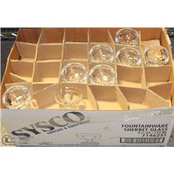5-DOZEN + LIBBEY FOUNTAINWARE 4.5OZ SHERBERT GLASS