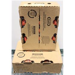 2 CASES OF KRAFT STRAWBERRY JAM-PACKS