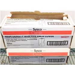 2-ROLLS OF SYSCO HIGH-DENSITY PLASTIC WRAP