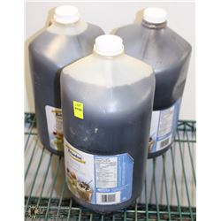 3-JUGS OF RICHARDSON VANILLA SYRUP