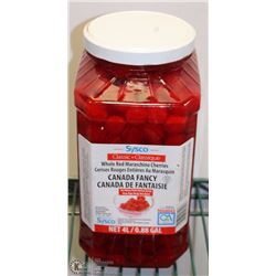 JUG OF SYSCO MARASCHINO CHERRIES-ON CHOICE-