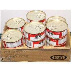 21 TINS OF CLOVER-LEAF SKINLESS PINK SALMON