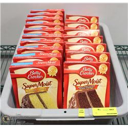 FLAT OF BETTY CROCKER GOLDEN(10) + DEVILS FOOD