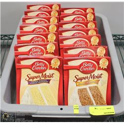 FLAT OF BETTY CROCKER FRENCH VANILLA (7) + CARROT