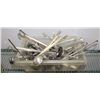 Image 1 : PLASTIC TOTE OF STAINLESS STEEL LADELS