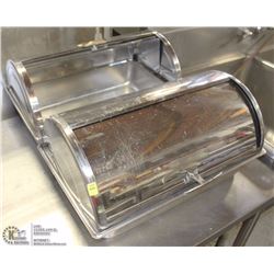 PAIR OF FULL-SIZE BUFFET SERVING INSERTS W/ LIDS
