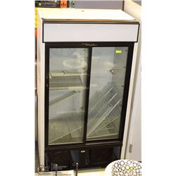 UPRIGHT TRUE DUAL-DOOR REFRIGERATION UNIT W/