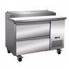 Image 1 : NEW ICB DUAL-DRAWER REFRIGERATED PIZZA PREP-TABLE