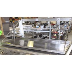 MOUNTABLE STAINLESS STEEL HANGING SHELF
