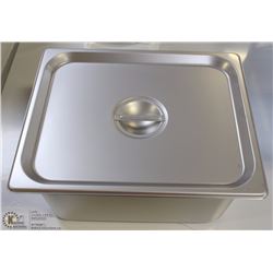 ME#9, S/S FOOD PAN HALF SIZE 6" DEEP
