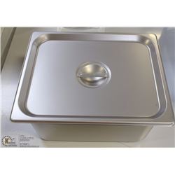 ME#9, S/S FOOD PAN HALF SIZE 6" DEEP