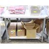 Image 1 : ME#32, 30"X48" S/S WORK TOP TABLE WITH 4" BACK