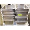 Image 1 : LOT OF 32 STAINLESS STEEL INSERTS