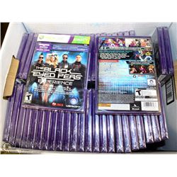 BOX OF XBOX360-KINECT THE BLACK EYED PEAS EXP.