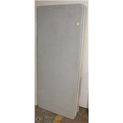 FOUR 6FT PLASTIC FOLDING TABLES
