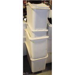 3 BAKERS-BULK FOOD/DRY GOODS BINS-ON CHOICE-