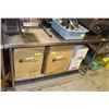 Image 1 : 2 TIER STAINLESS STEEL PREP TABLE 30"X60"