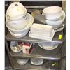 Image 1 : LOT OF ASSORTED SERVING DISHES AND MORE