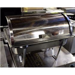 STAINLESS CHAFING DISH WITH INSERT AND COVER