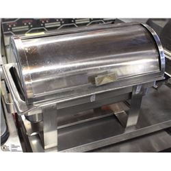 STAINLESS CHAFING DISH WITH INSERT AND COVER