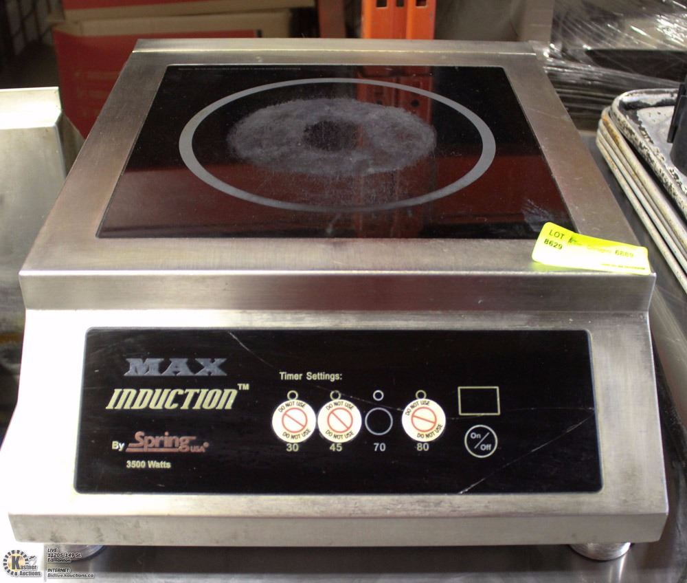 MAX INDUCTION BURNER BY SPRING, 3500 WATTS