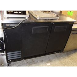 TRUE 2 DOOR REFRIGERATION UNIT W/ STAINLESS STEEL
