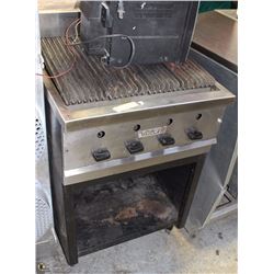 VULCAN 24" CHARCOAL BROILER WITH STAND